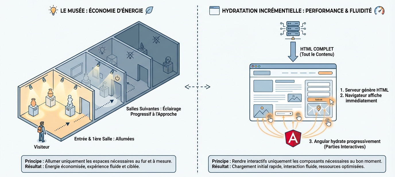Incremental hydration